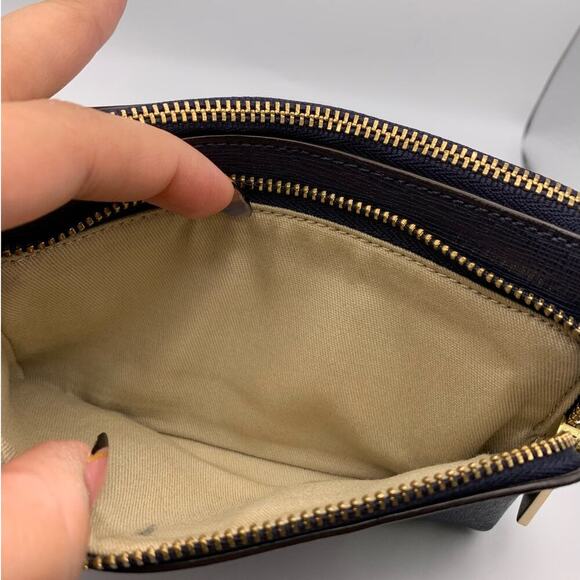 COACH Navy Wristlet - Picture 4 of 8